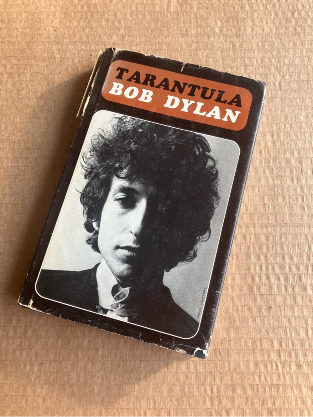 Tarantula Bob Dylan hard cover Book -